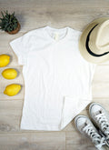 Men's White Slim Fit T-Shirt